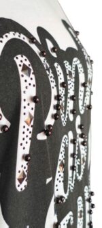 abito camicia o maxi maglietta bianca con la scritta "Pink as Love"