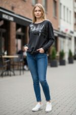 MAGLIETTA DONNA NERA