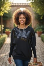 MAGLIETTA DONNA NERA