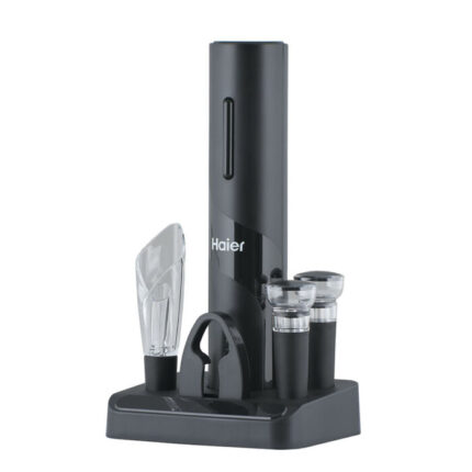 Set Vino Elettrico Ricaricabile Apribottigli HAIER