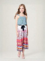 tuta intera a gamba larga multicolore by J'AIME'