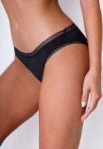 Slip My Daily Comfort nero in microfibra LOVABLE -TAGLIA 5 / XL / 44 EU ​