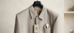 ABITO   CERIMONIA UOMO BEIGE "NOGARA" TAG. 52