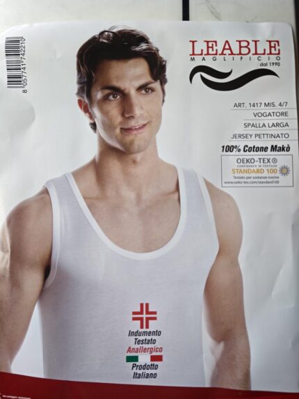 CANOTTA  LEABLE B. 100 % COTONE MAKO'