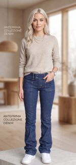 PANTALONI JEANS DONNA STILE ORIGINALE
