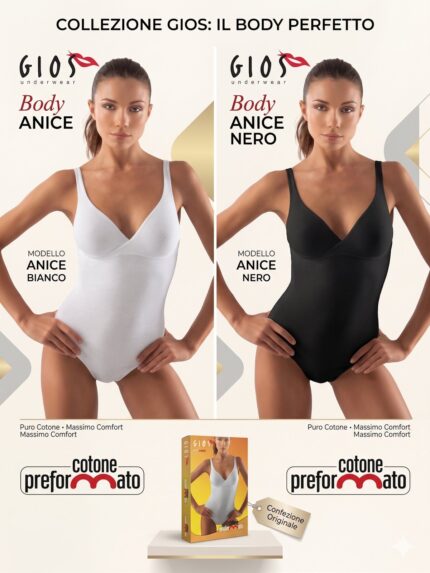 BODY ANICE BY GIOS COTONE PERFORMATO