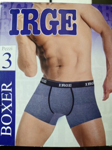 BOXER IRGE PACK 3 PZ COL ASSORTITI