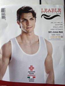 CANOTTA LEABLE B. 100 % COTONE MAKO'