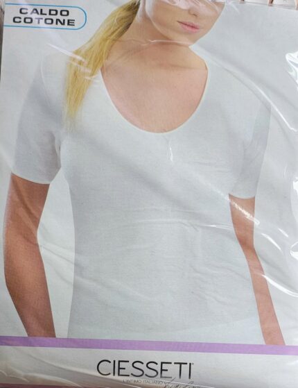 COTONE CALDO CISETTI MAGLIA DONNA