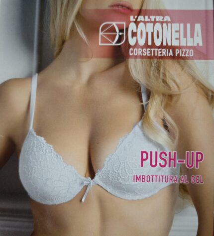 L'ALTRA COTONELLA CORSETTERIA PIZZO PUSH UP CON IMBOTTITURA A GEL