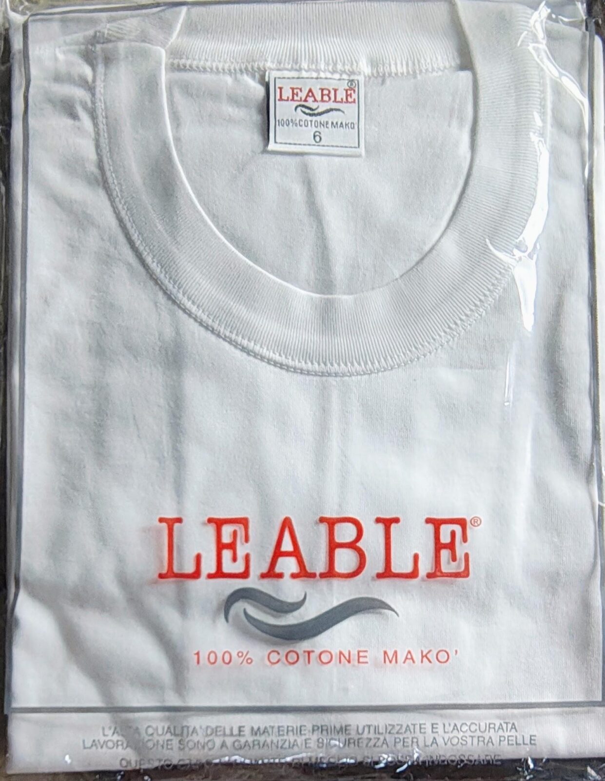 LEABLE COTONE MAKO – UOMO LIGNE 64 LEABLE COTONE MAKO