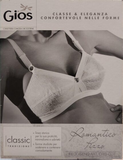REGGISENO CLASSIC TRADIZIONALE ROMANTICO PIZZO