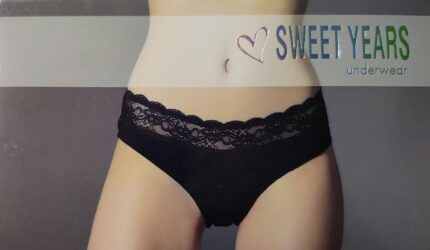 SLIP SWEET YEARS ASSORTITI 2 NERI 2 GRIGI 2 BLU