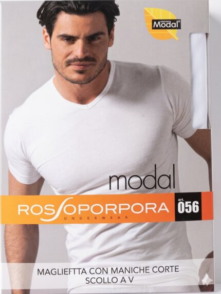 T- SHIRT A V  C/ MANICHE