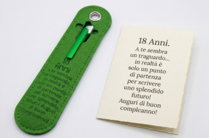 Penna a Sfera con Dedica – 18 Anni
