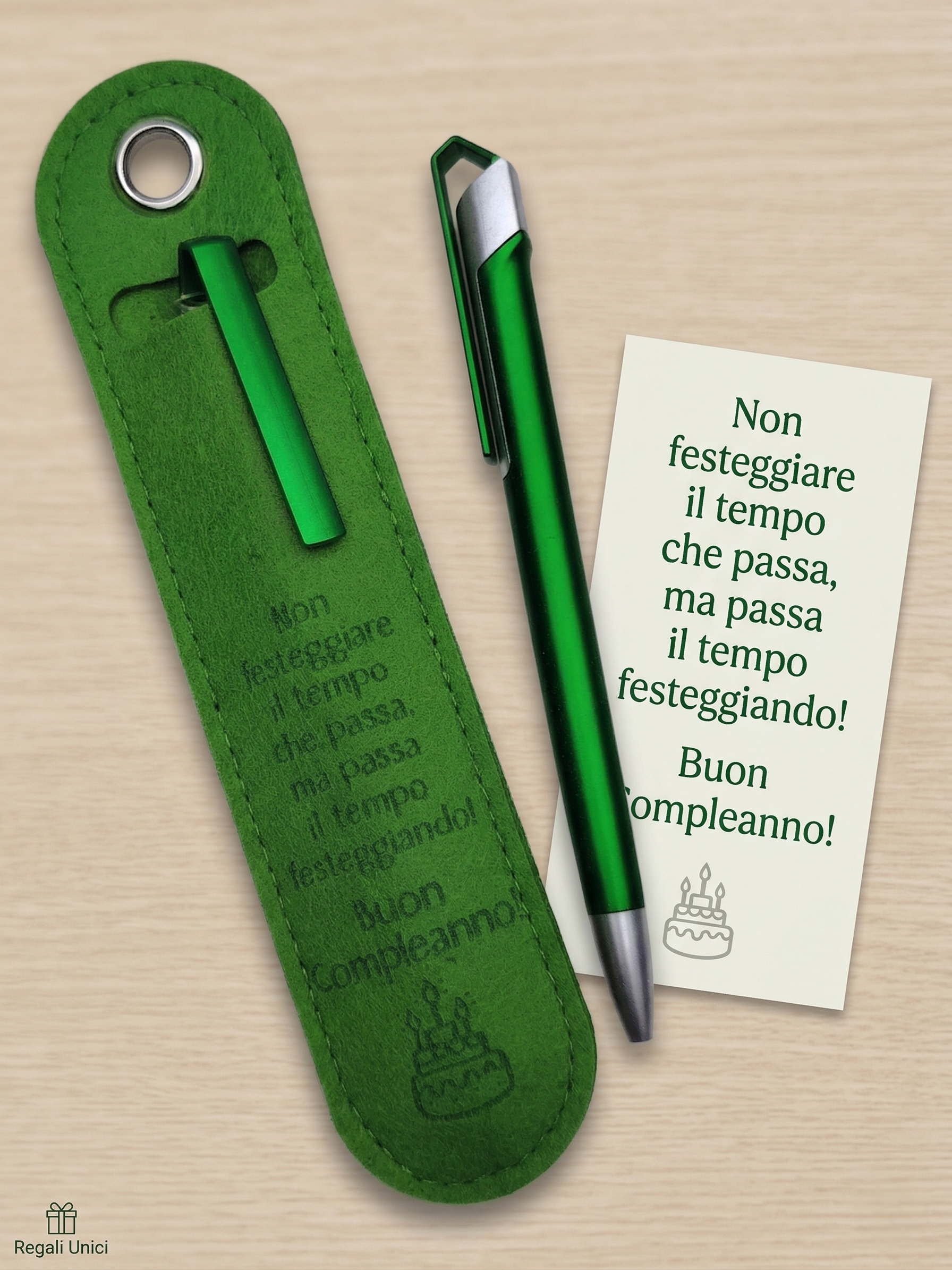 BUON COMPLEANNO Penna a Sfera con Dedica – Buon Compleanno