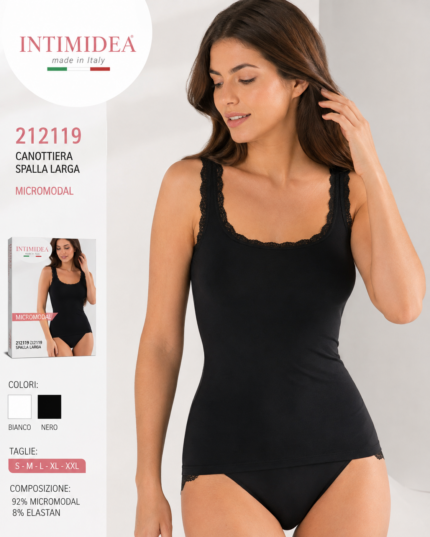 CANOTTIERA DONNA INTIMIDEA 212119 (L/XL)