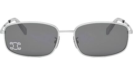 OCCHIALI DA SOLE CELINE UNISEX TRIOMPHE CL40285U 16A STRUTTURA ARGENTO STRASS