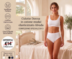 CULOTTE DONNA BRASILIANA VITA BASSA – INVISIBLE ART. 1017.3 Marchio LOVABLE - foto 3