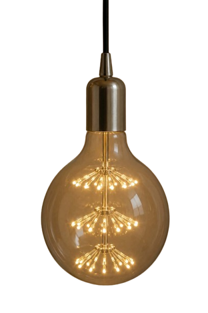D2 Monforte Silver Tree Globe – LED