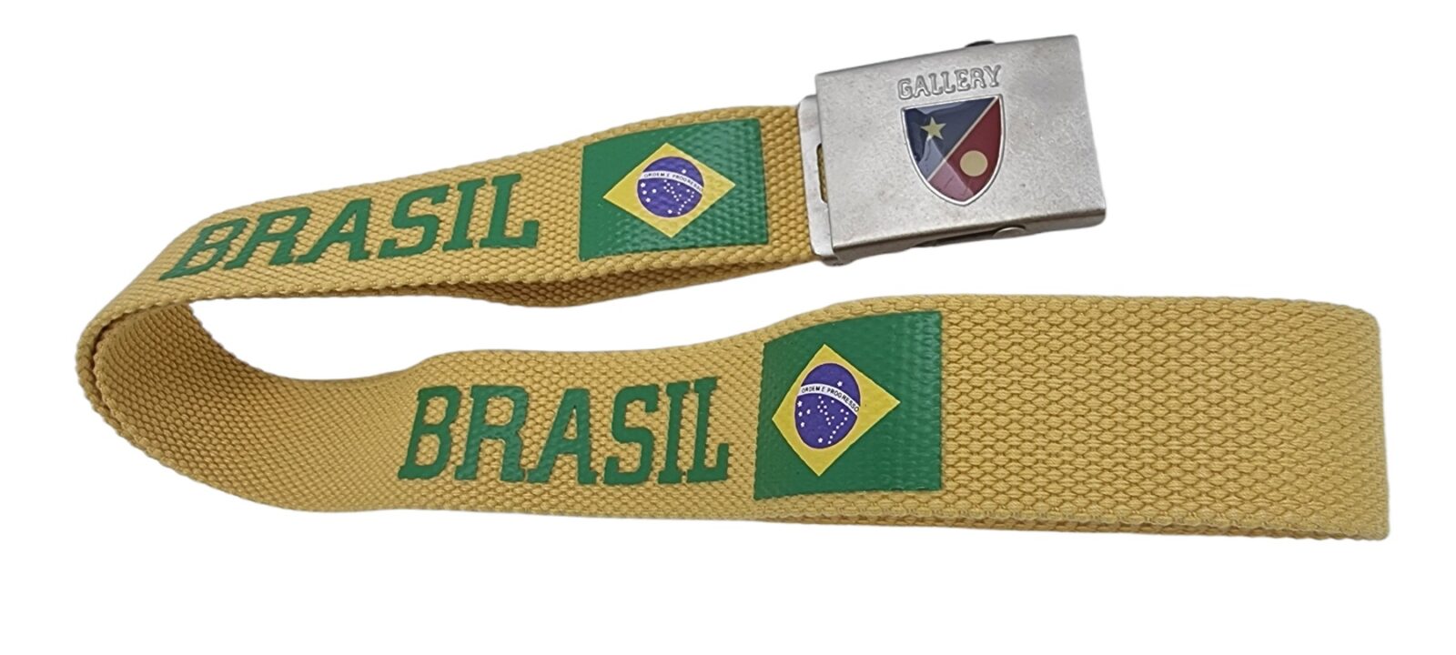 Gallery_Team_Brasil_Cintura_Unisex_117cm Gallery Team Brasil Cintura Unisex 117 cm - Giallo/Verde