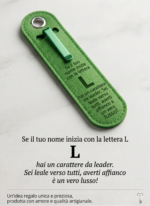 Penna a Sfera con Dedica – Lettera L - foto 3