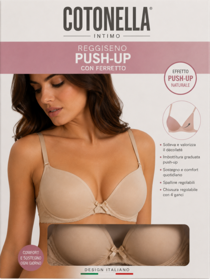 REGGISENO COTONELLA – PUSH -UP IMBO.  AL GEL