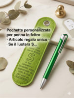 Penna a Sfera con Dedica – Lettera S - foto 3