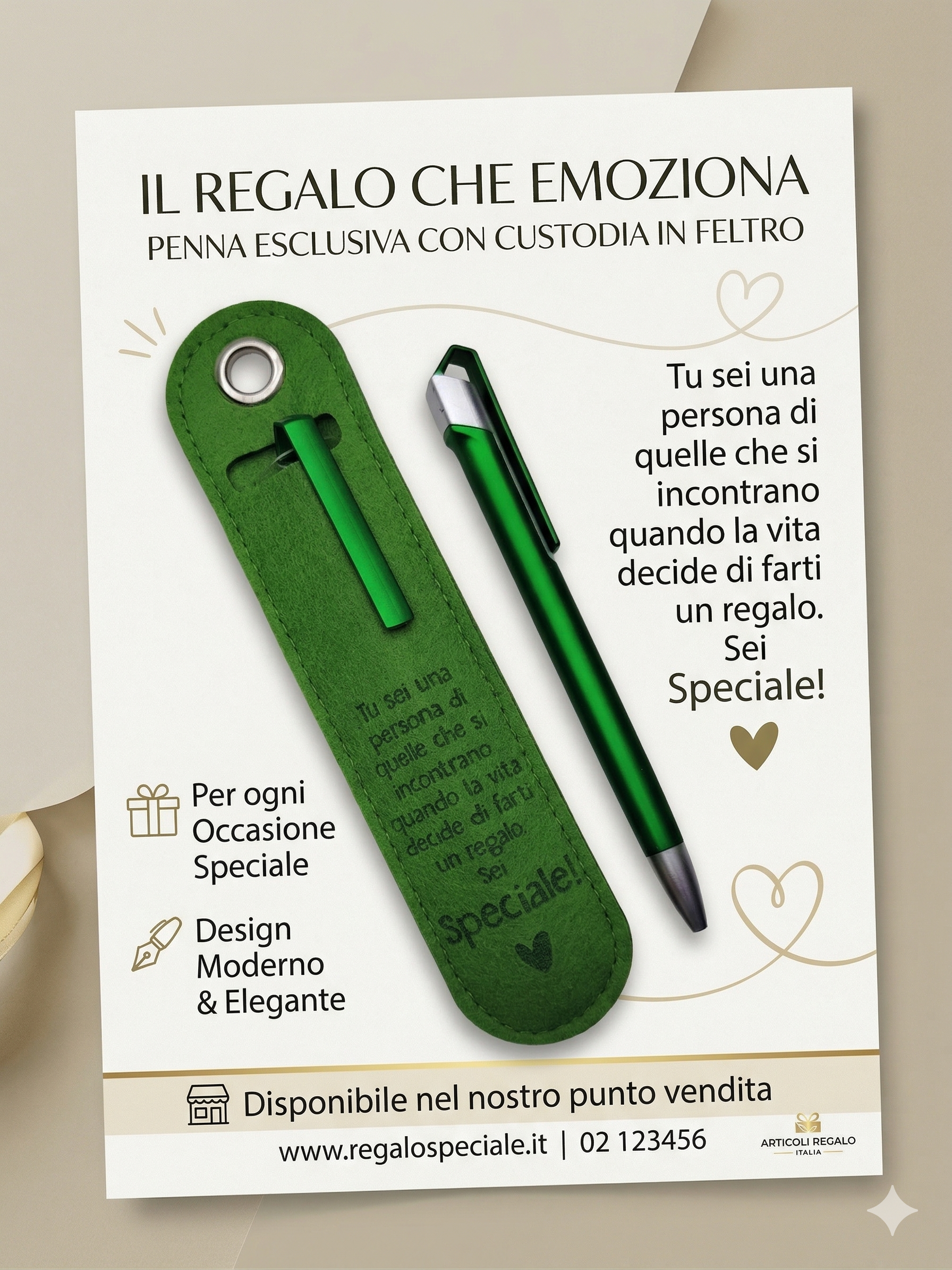 SEI SPECIALE Penna a Sfera con Dedica – Speciale