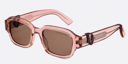 DIOR DiorOblique S2I 40F0 52 – Rosa Trasparente/Marrone