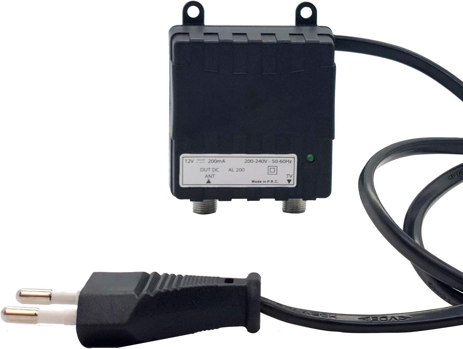 l’Alimentatore AL200 Alimentatore AL200 per Amplificatore Antenna TV