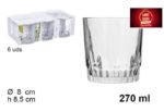 Set 6 Bicchieri Montecarlo 270 ml - foto 4