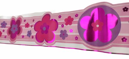 BORDURE ADHÉSIVE FLEUR