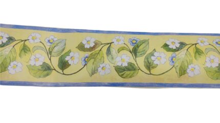 BORDURE ADHÉSIVE FEUILLE VERTE 667059