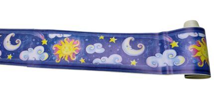 BORDURE ADHÉSIVE SOLEIL ET LUNE 2