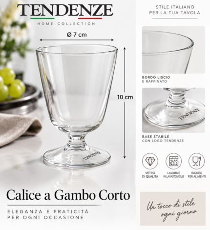 Calice a Gambo Corto - foto 2