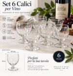 Set 6 Calici per Vino - foto 2