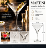 Set 5 Coppe Martini Modello Raffaello - foto 3