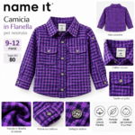 CAMCIA NAME.IT FLANELLA