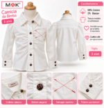 CAMICIA BIMBA M & K