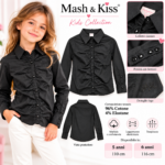CAMICIA MASH & KISS 96 % COTONE A % ELASTANE