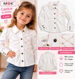 CAMICIA BIMBA M & K – Bild 2