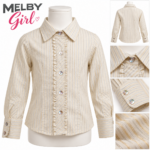 CAMCIA MELBY GIRL 4 ANNI FILO ORO - Image 3