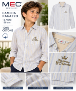 CAMICA MEK RAGAZZO 13 anni, 158 centimetri, camicia 100% cotone.