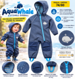 TUTA IMPERMEABILE BAMBINO 74/80 CM. BY SEANSONS GERMANY - immagine 2