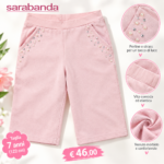 PANTALONCINI SARABANDA 7 ANNI ROSA