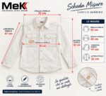 Camicia a Maniche Lunghe da Bambino MeK "Sporting Superstar" - Écru / Beige