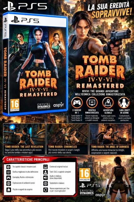 Tomb Raider IV-VI Remastered (PS5)