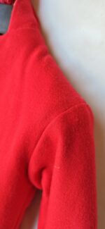 Cappotto Elegante da Bambina con Cappuccio e Chiusura a Ganci - Rosso (8-10 Anni / Usato Ottimo Stato) – Bild 5