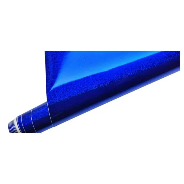 PLASTICA ADESIVA BRILLANTINI BLU